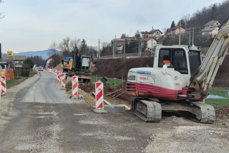 Gradbišče januar 2023 - 2